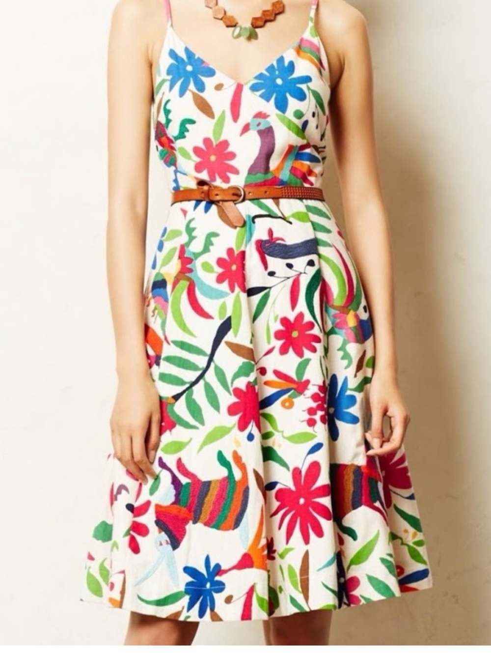 Vanessa Virginia for Anthropologie Folk Dress Size 10
